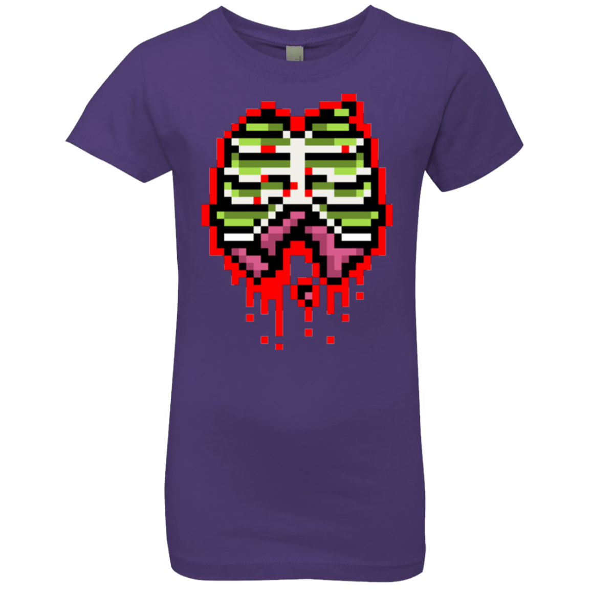 T-Shirts Purple Rush / YXS Zombie Guts Girls Premium T-Shirt