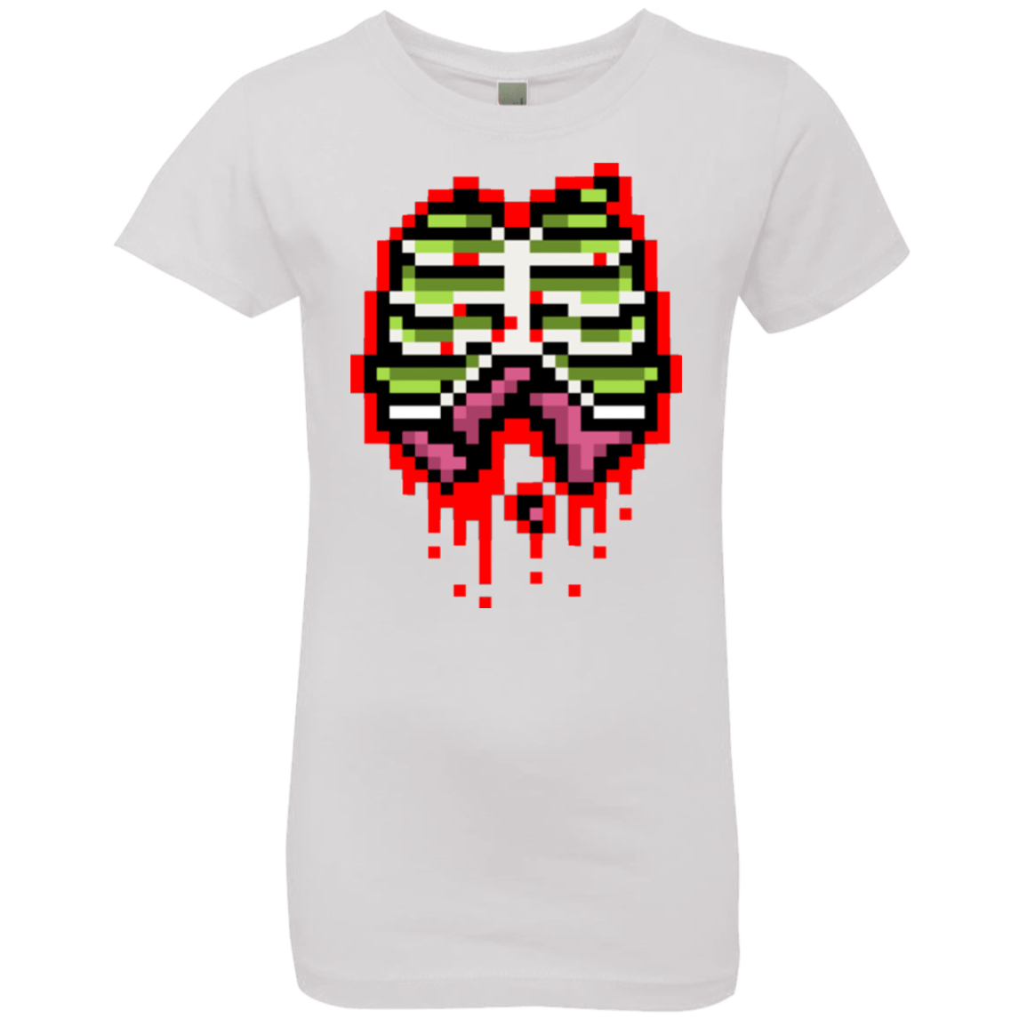 T-Shirts White / YXS Zombie Guts Girls Premium T-Shirt