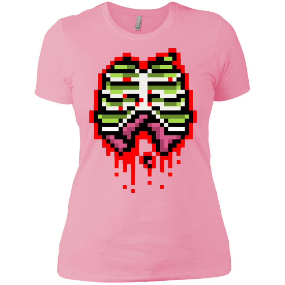 T-Shirts Light Pink / X-Small Zombie Guts Women's Premium T-Shirt