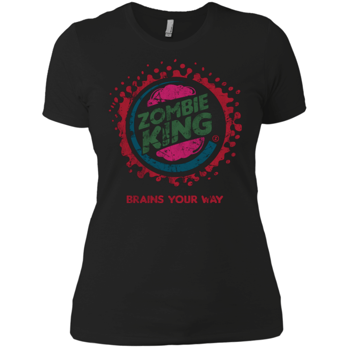 T-Shirts Black / X-Small Zombie King Women's Premium T-Shirt