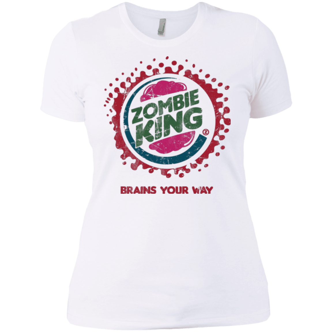 T-Shirts White / X-Small Zombie King Women's Premium T-Shirt