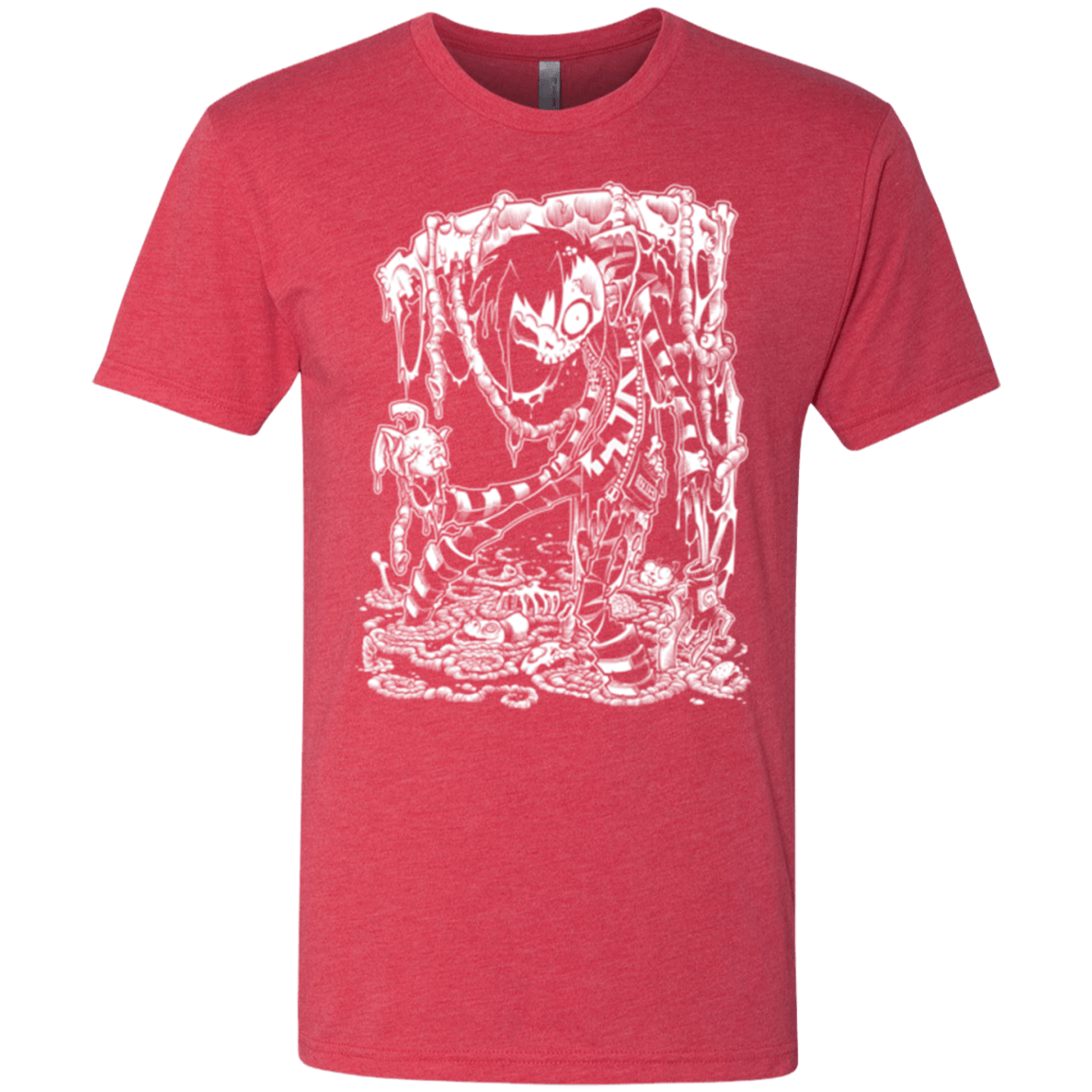 T-Shirts Vintage Red / Small Zombnny Men's Triblend T-Shirt