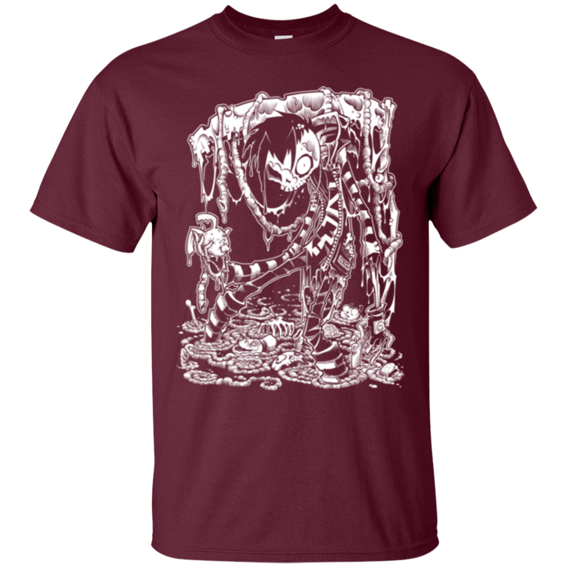 T-Shirts Maroon / Small Zombnny T-Shirt