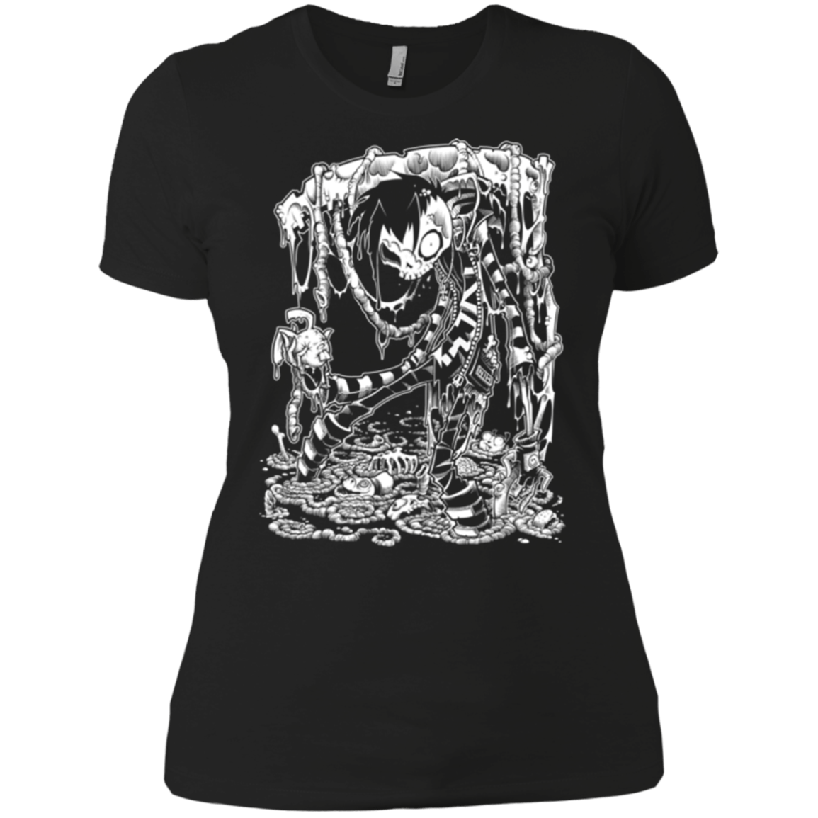 T-Shirts Black / X-Small Zombnny Women's Premium T-Shirt