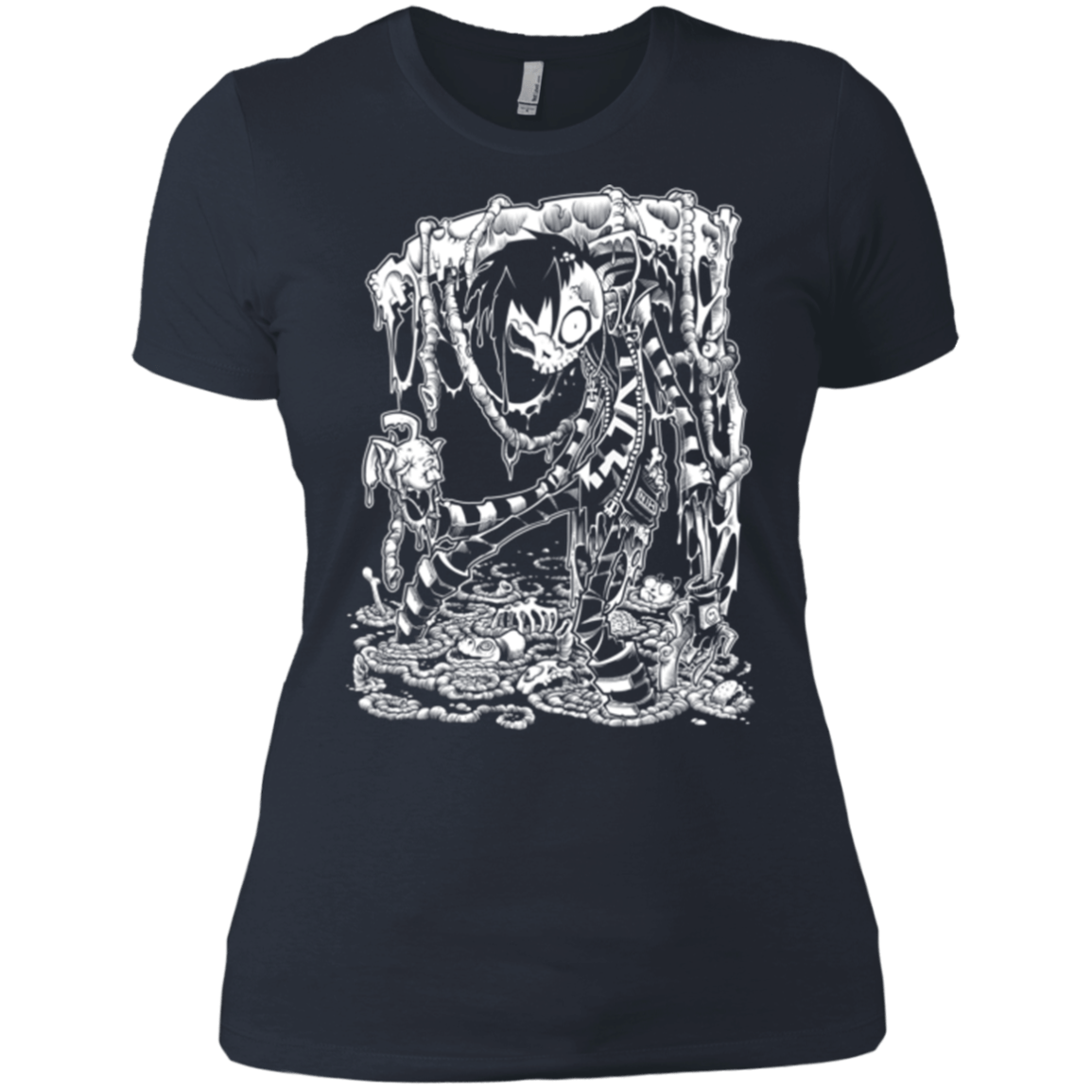 T-Shirts Indigo / X-Small Zombnny Women's Premium T-Shirt