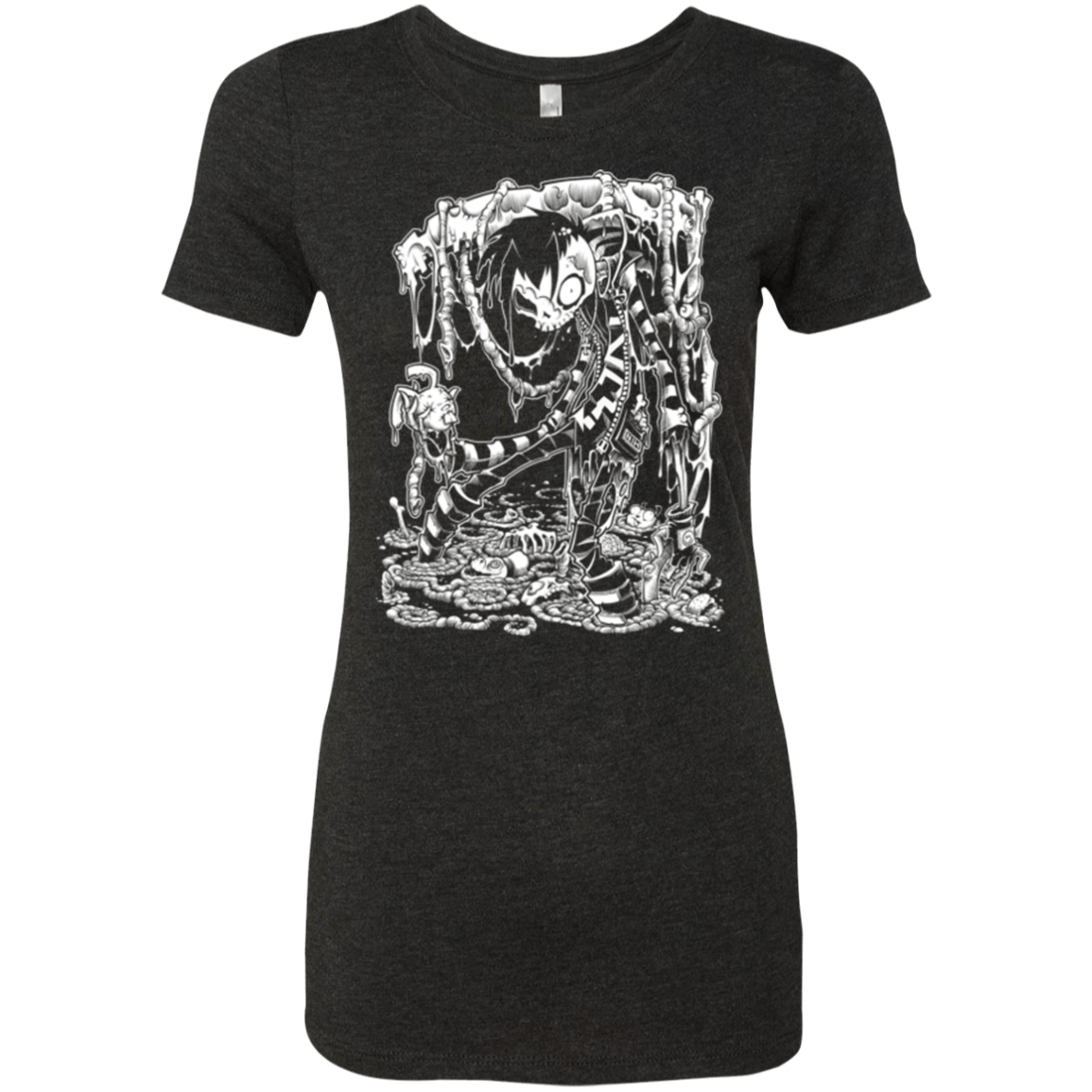 T-Shirts Vintage Black / Small Zombnny Women's Triblend T-Shirt