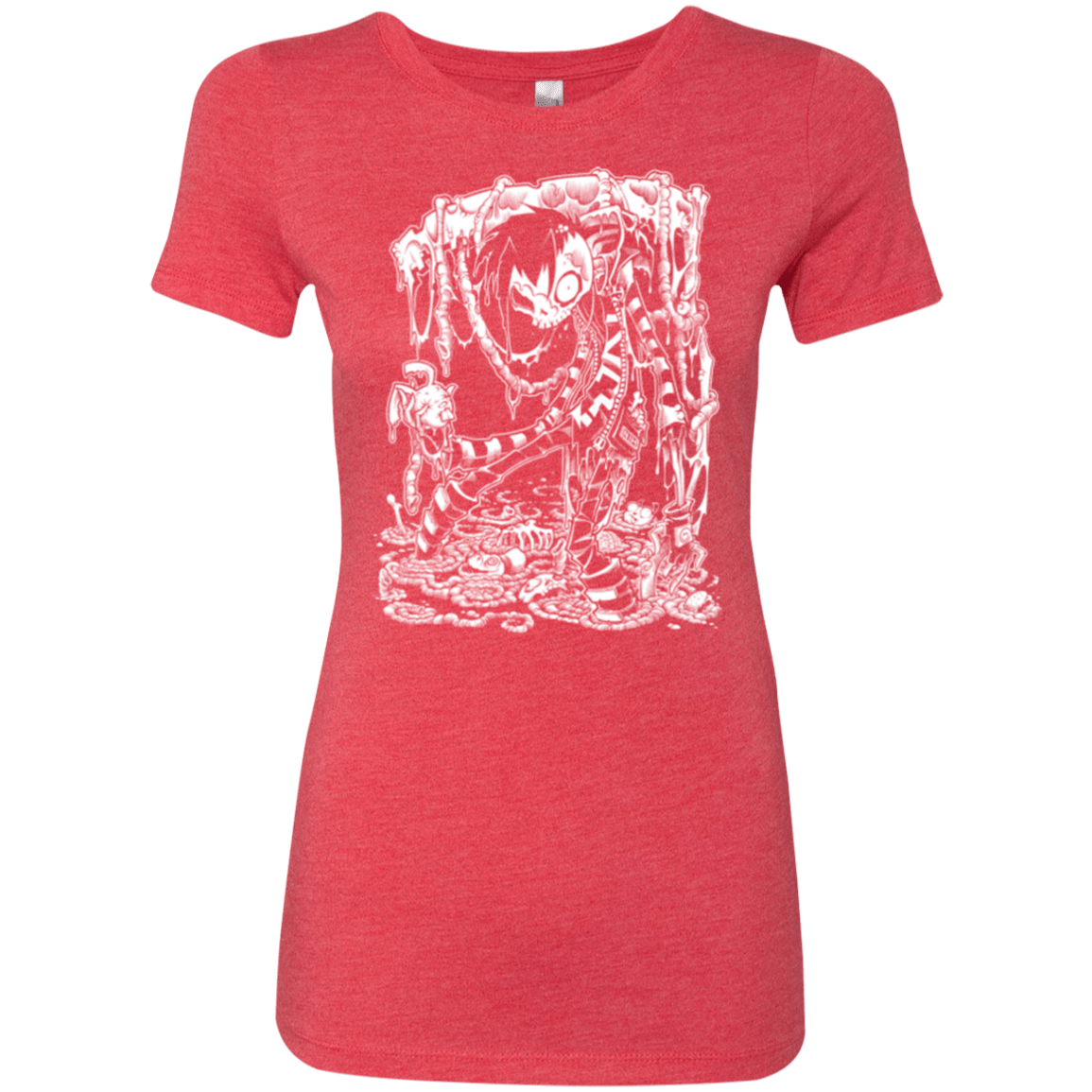 T-Shirts Vintage Red / Small Zombnny Women's Triblend T-Shirt