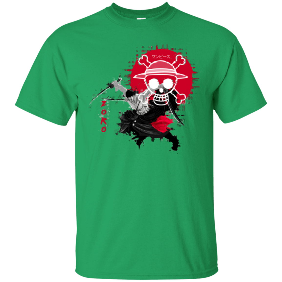 T-Shirts Irish Green / Small Zoro T-Shirt