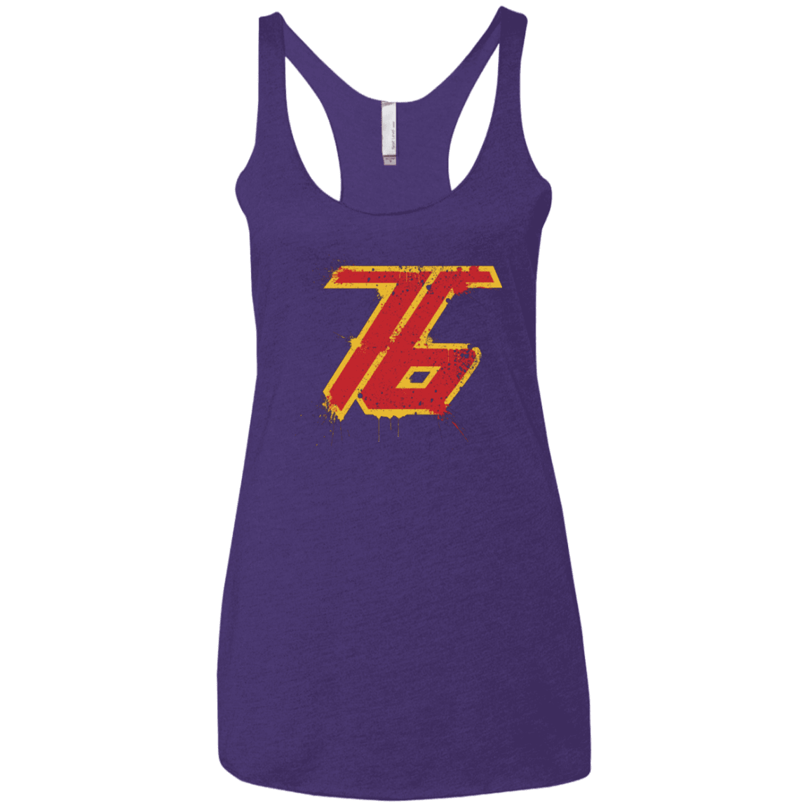 Soldier 76 Women's Triblend Racerback Tank SK