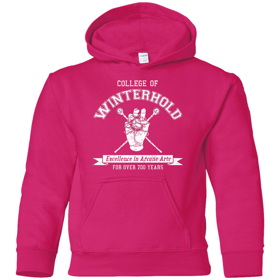 Youth_Hoodie Heliconia / YS College of Winterhold Youth Hoodie