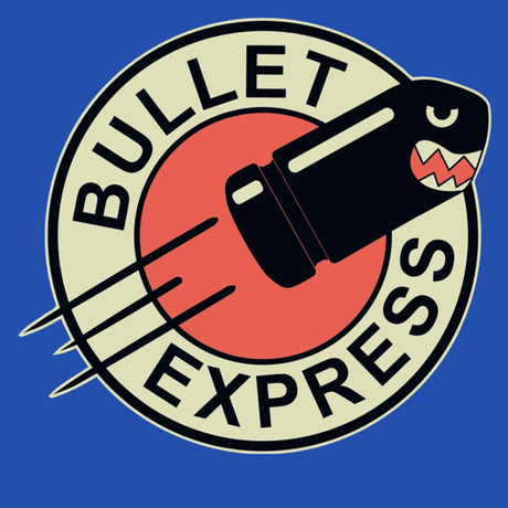 Funny Bullet Express  T-shirt