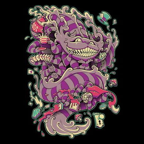 Cheshire Dragon t-shirt