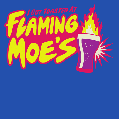 Flaming Moes t-shirt