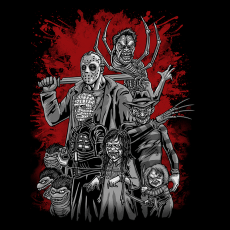 Horror League Color t-shirt