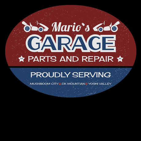 Mario's Garage tee