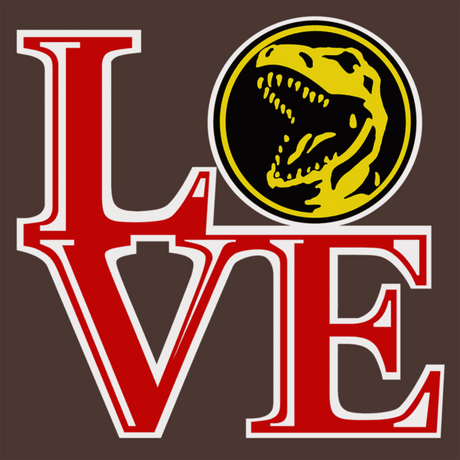 Red Ranger Love t-shirt