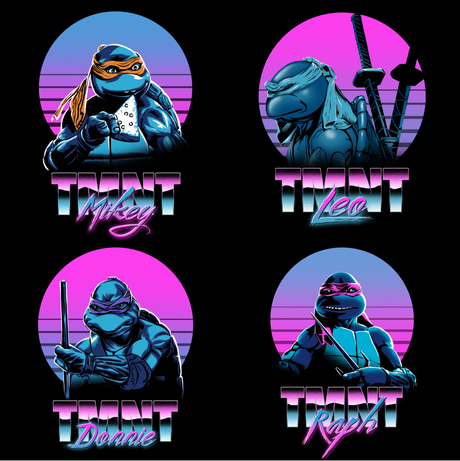 Teenage Mutant Ninja Turtle Tees