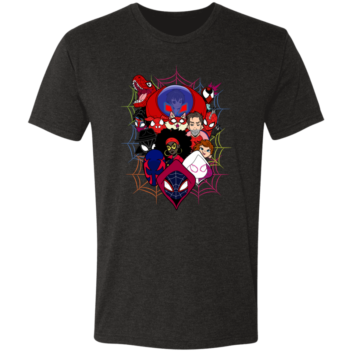 Spider-verse Explosion Men's Triblend T-Shirt