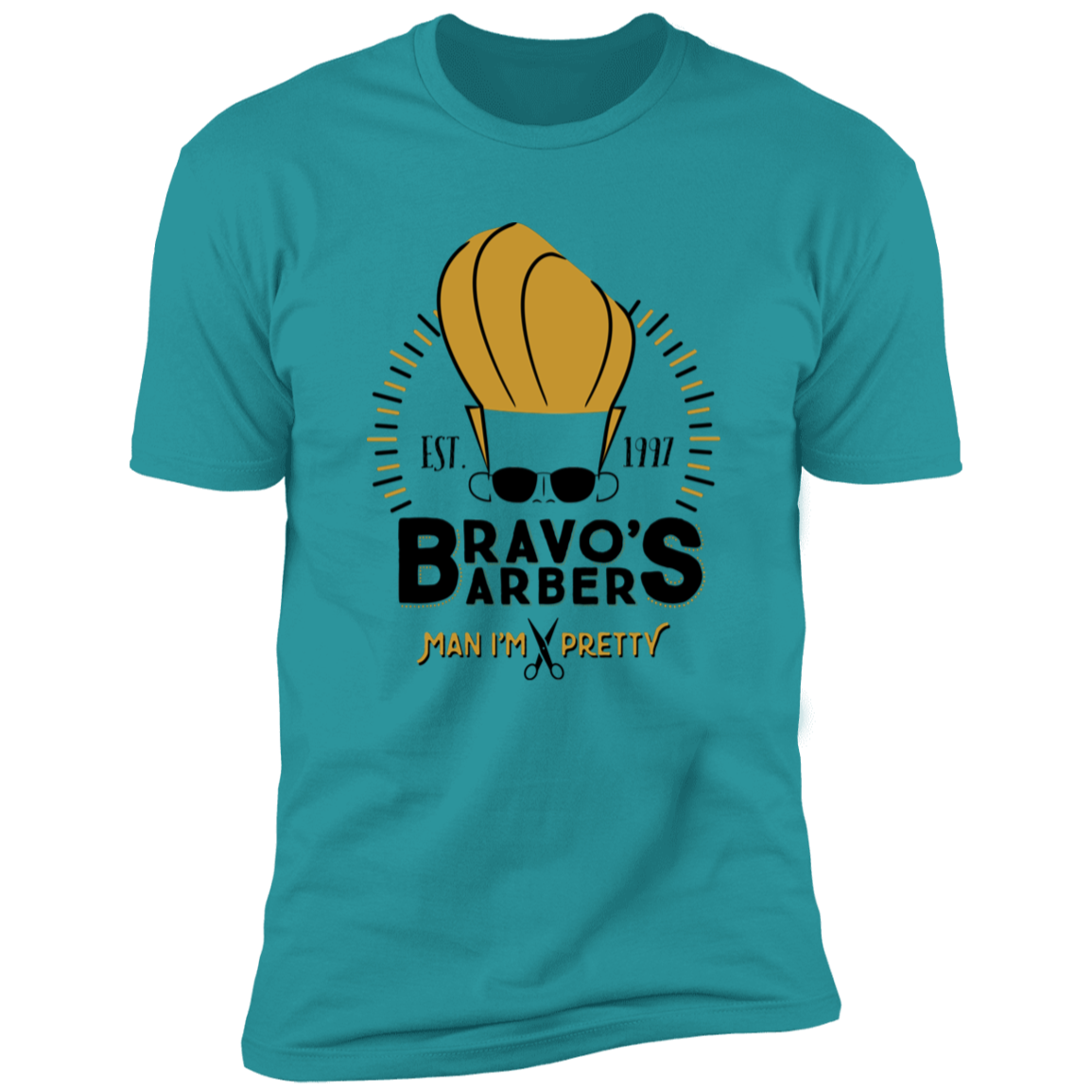 Bravos Barbers Men's Premium T-Shirt