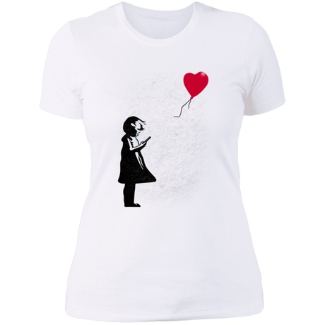 Girl With Phone Women's Premium T-Shirt