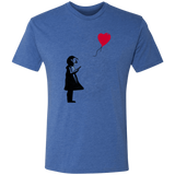 Girl With Phone Men's Triblend T-Shirt