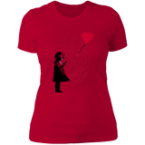 Girl With Phone Women's Premium T-Shirt