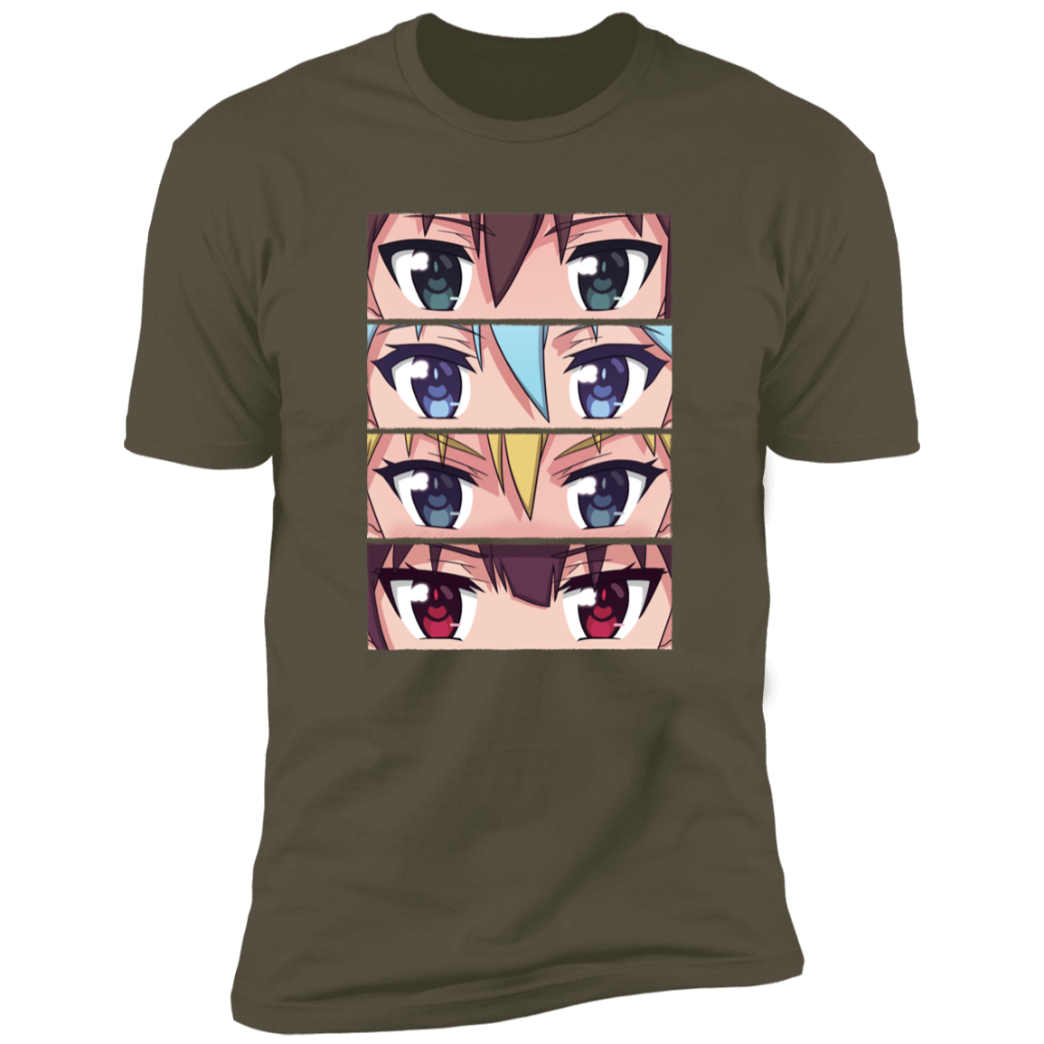 Kono Suba Eyes Men's Premium T-Shirt