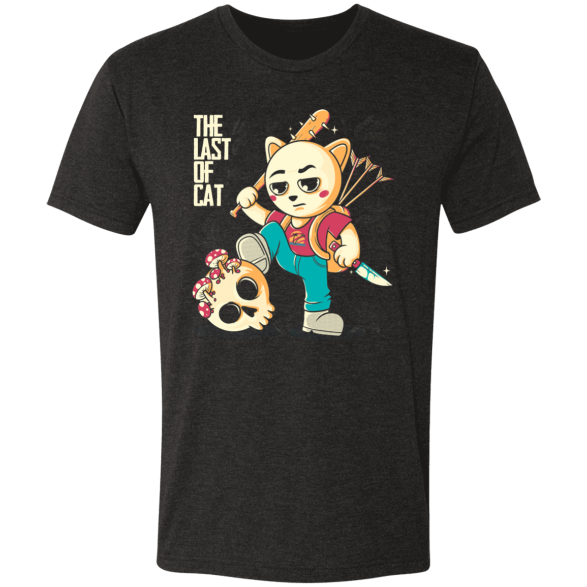 The Last of Cat Men's Triblend T-Shirt