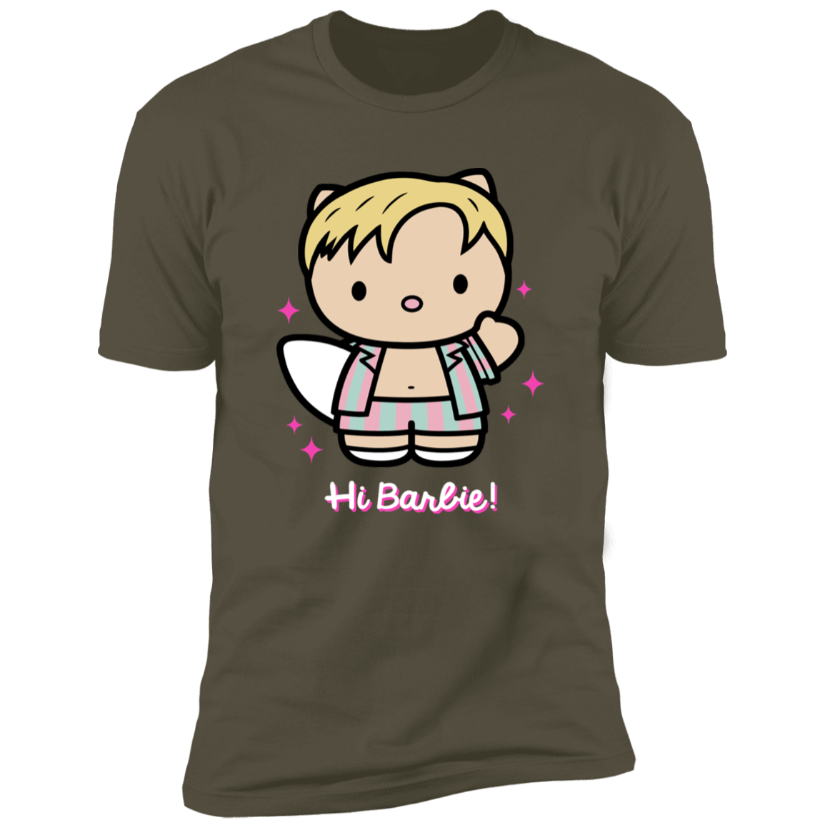Waving Doll Men's Premium T-Shirt