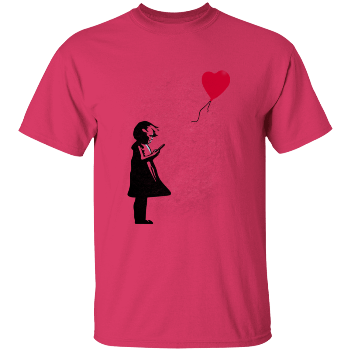 Girl With Phone Youth T-Shirt