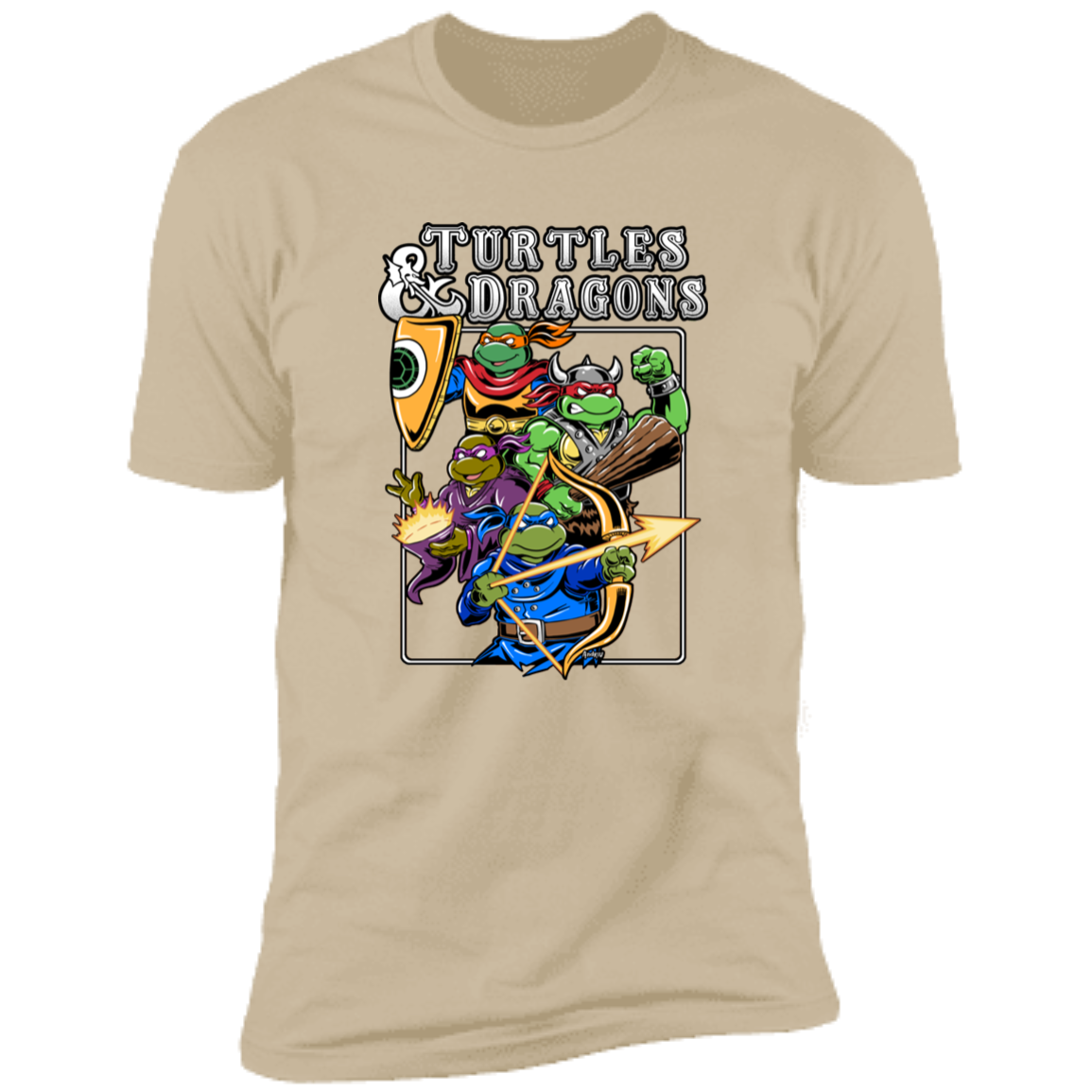 Turtles and Dragons Men's Premium T-Shirt