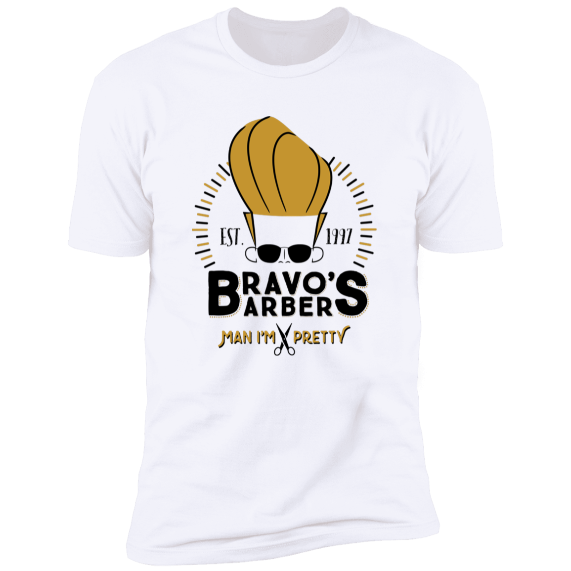 Bravos Barbers Men's Premium T-Shirt