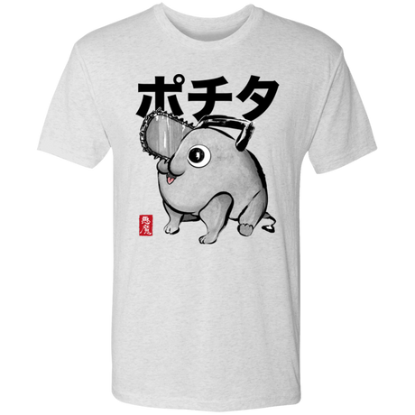 Chainsaw Devil sumi-e Men's Triblend T-Shirt