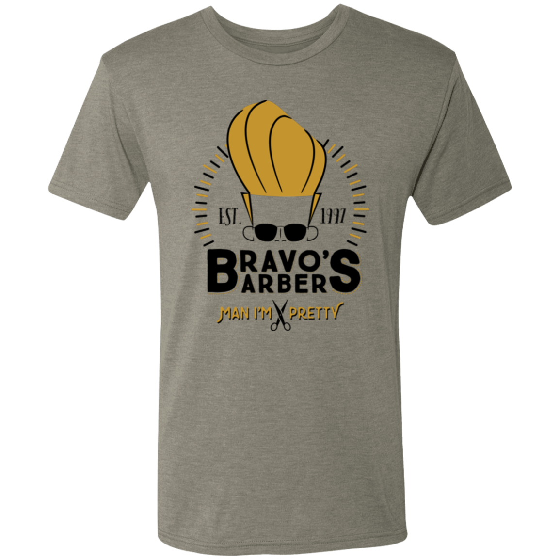 Bravos Barbers Men's Triblend T-Shirt