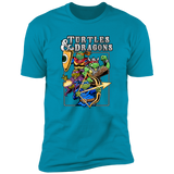 Turtles and Dragons Men's Premium T-Shirt