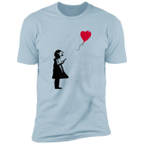 Girl With Phone Men's Premium T-Shirt