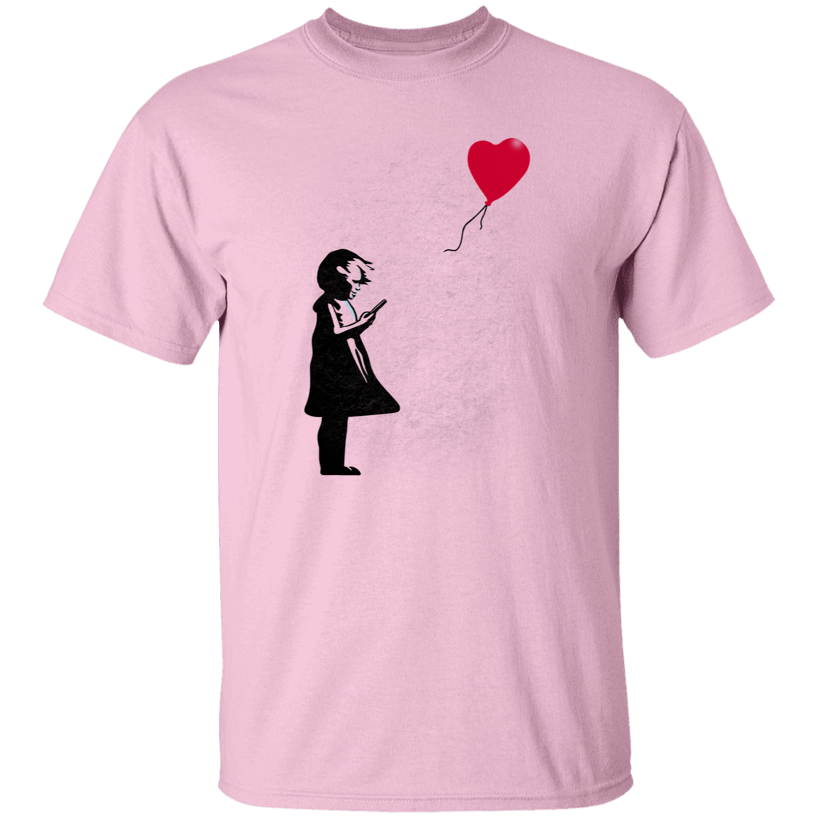 Girl With Phone T-Shirt