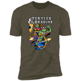 Turtles and Dragons Men's Premium T-Shirt