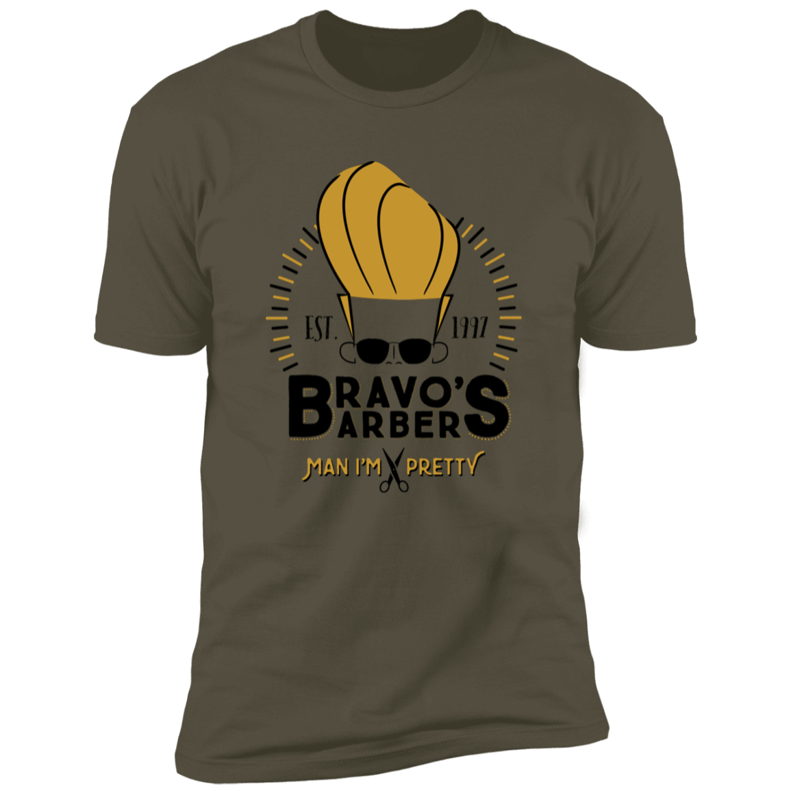 Bravos Barbers Men's Premium T-Shirt