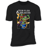 Turtles and Dragons Men's Premium T-Shirt