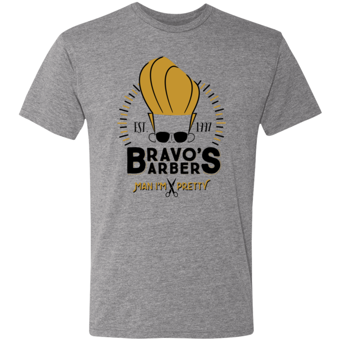 Bravos Barbers Men's Triblend T-Shirt