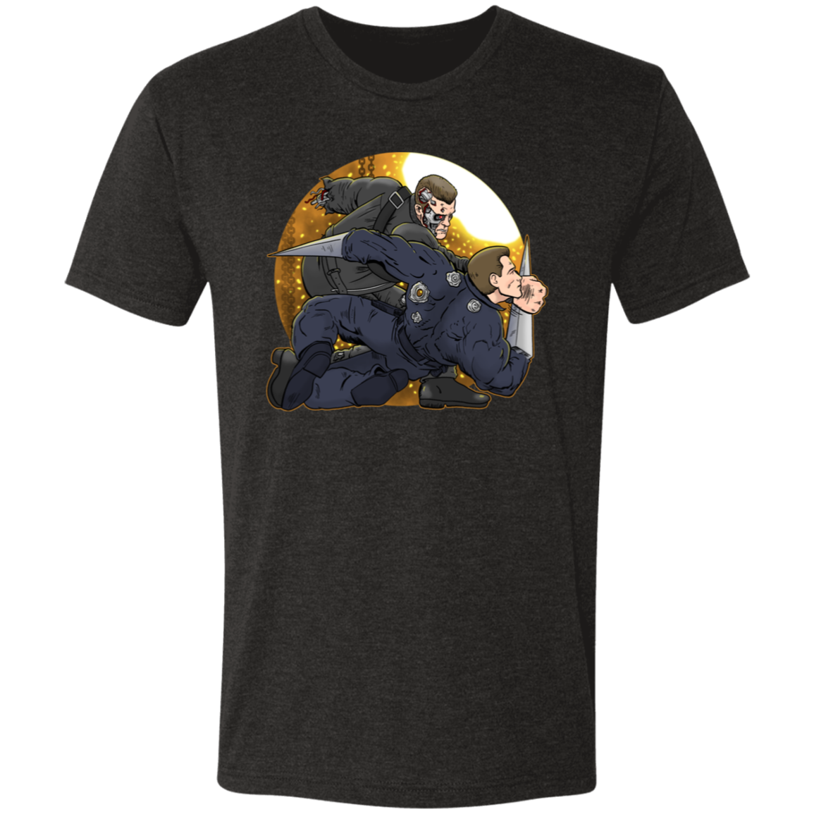 Terminator Punch Men's Triblend T-Shirt