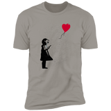 Girl With Phone Men's Premium T-Shirt