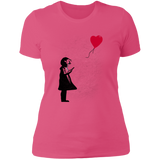 Girl With Phone Women's Premium T-Shirt