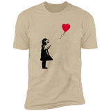 Girl With Phone Men's Premium T-Shirt