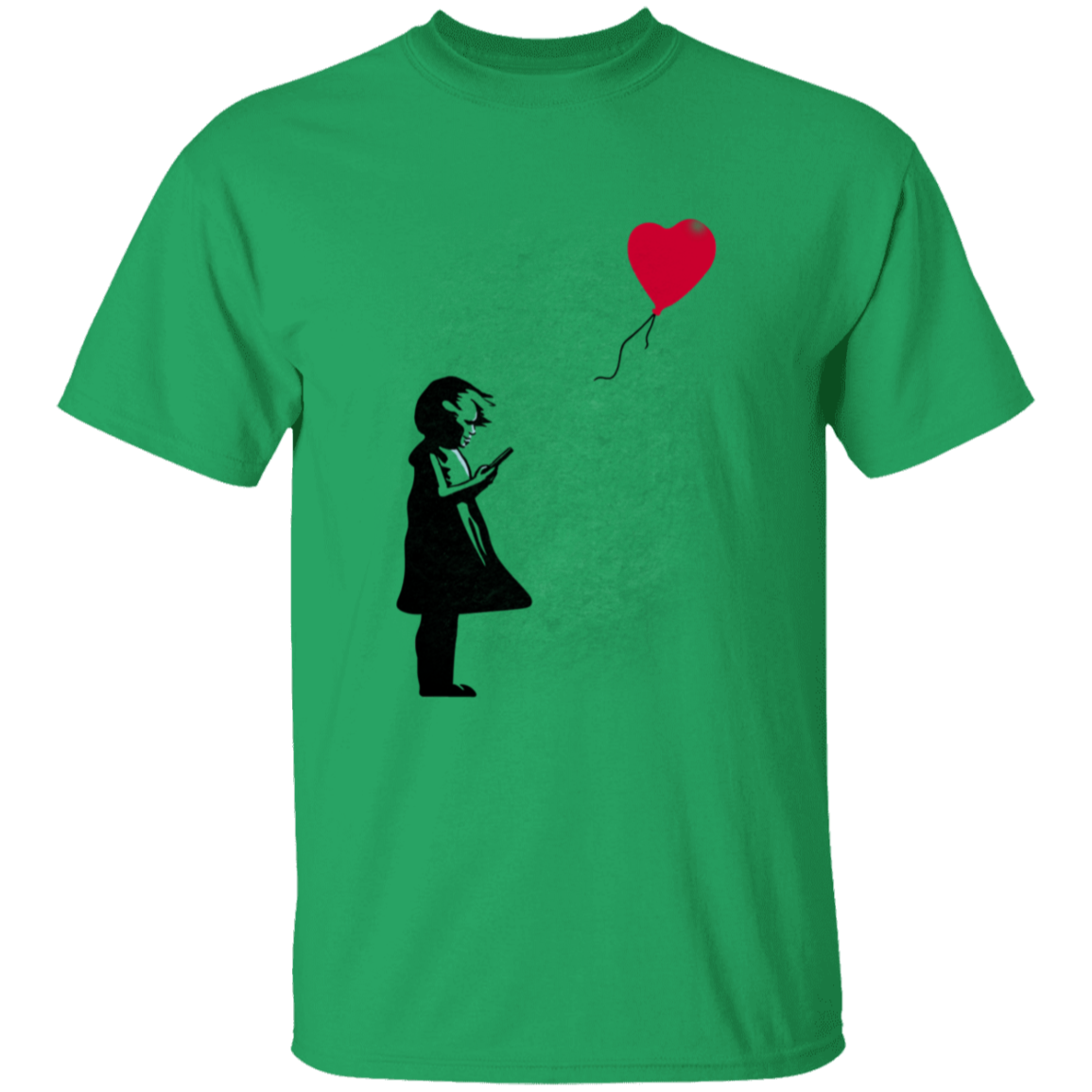 Girl With Phone Youth T-Shirt