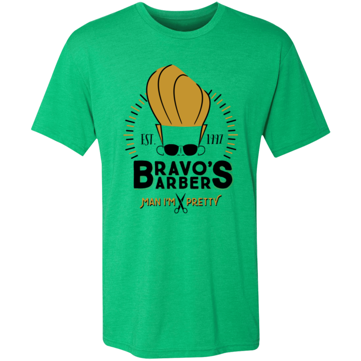 Bravos Barbers Men's Triblend T-Shirt