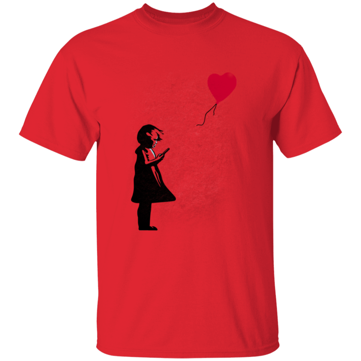 Girl With Phone Youth T-Shirt