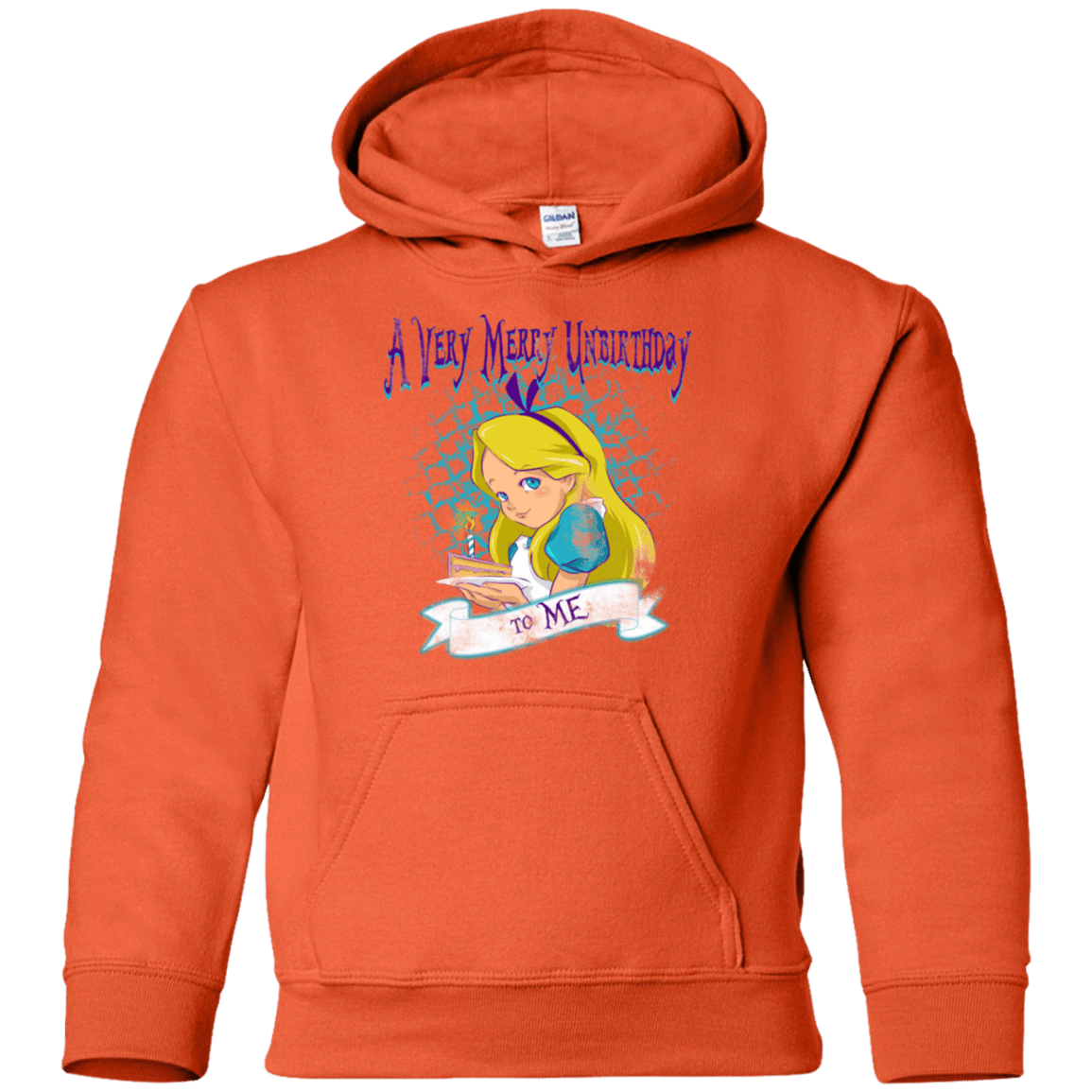 Sweatshirts Orange / YS A Very Merry Un-Birthday Youth Hoodie