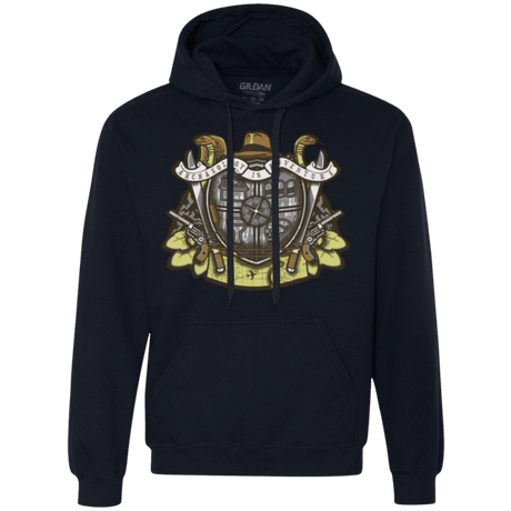 Sweatshirts Navy / Small Adventurer's Crest Premium Fleece Hoodie